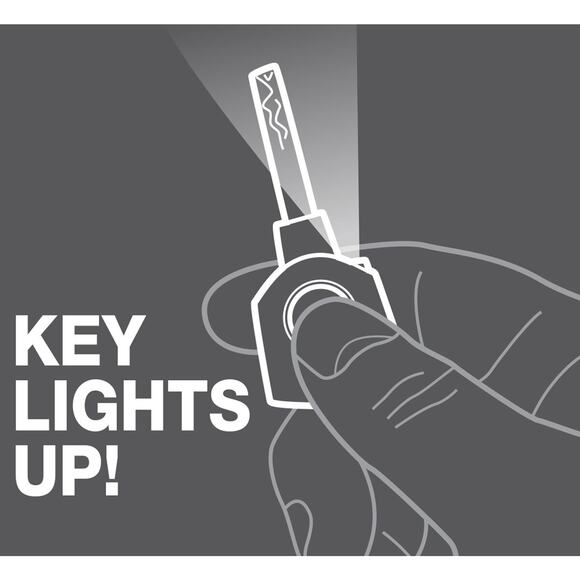 BELL Ballistic 610 Cable Key Lock - Picture 6 of 6